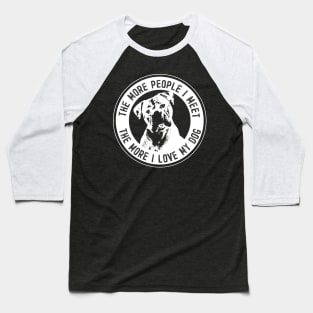 American Bulldog funny gift Shirt Baseball T-Shirt